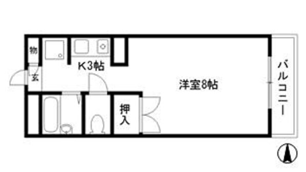 グランイル書写の物件間取画像